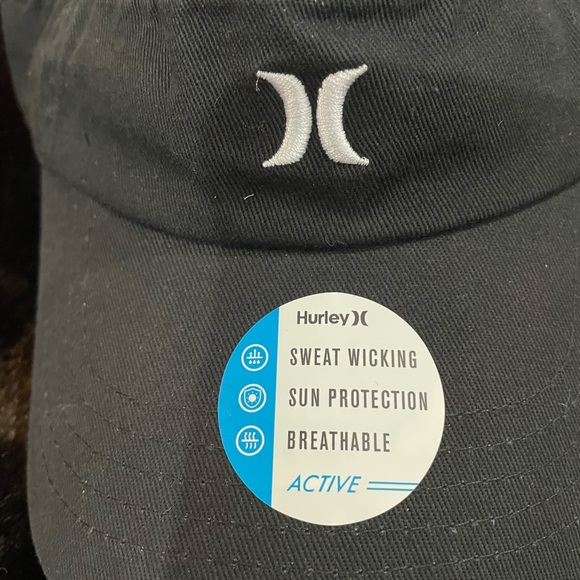 🆕 Hurley Active Lightweight Breatheable Visor Hat, Unisex - Picture 2 of 3